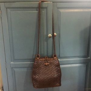 Talbots weaved shoulder bag